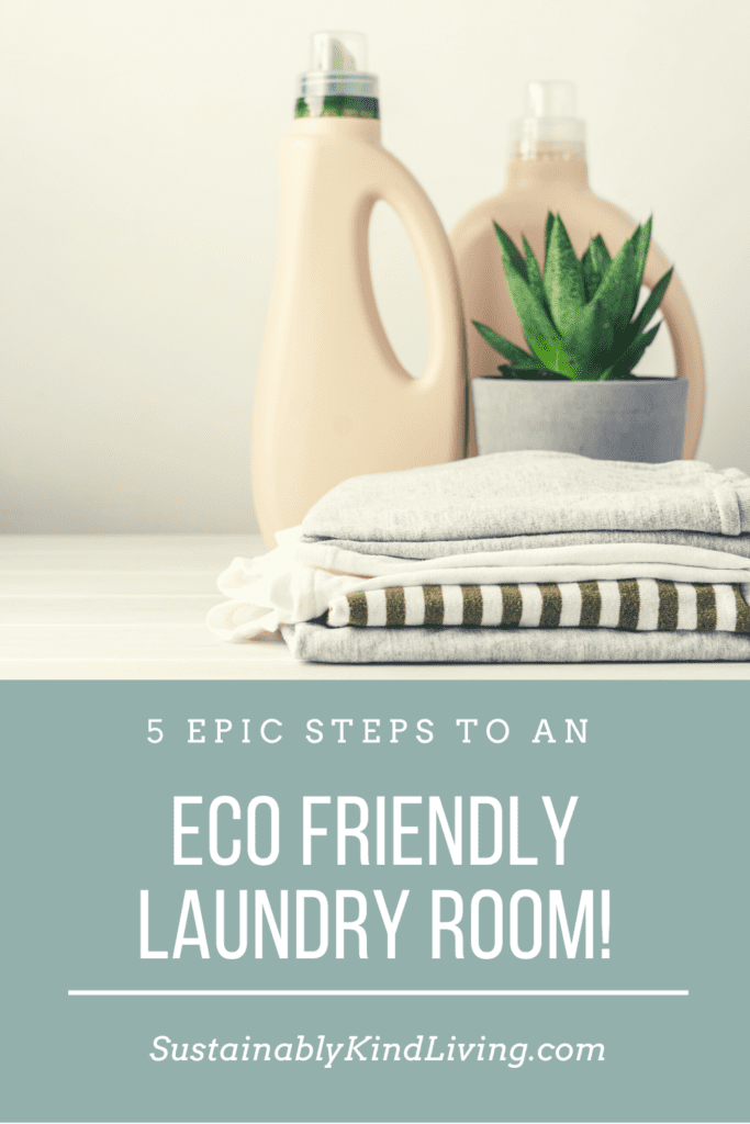 sustainable laundry room