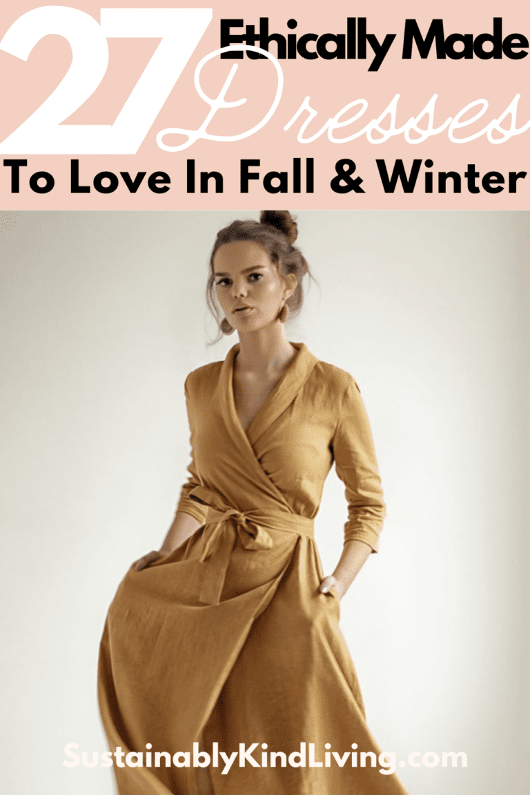 27 Gorgeous Sustainable Dresses For Fall From The Best Slow Fashion ...