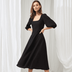 11 Best Long Linen Dresses To Love For Natural Fall & Winter Fashion ...