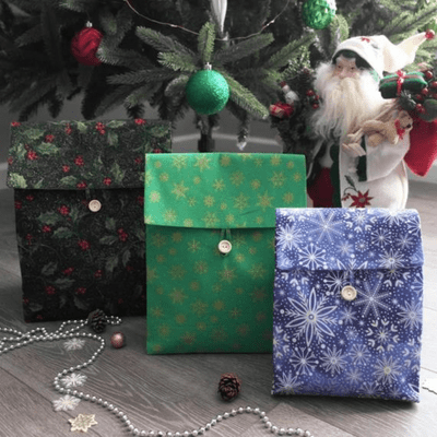 zero waste gift wrap