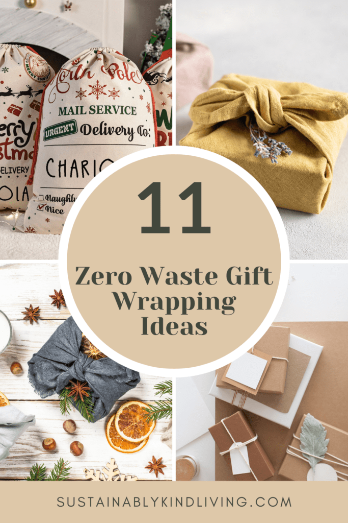 sustainable gift wrapping