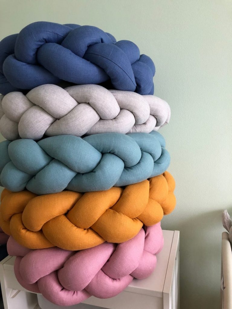 Linen braided bumpers
