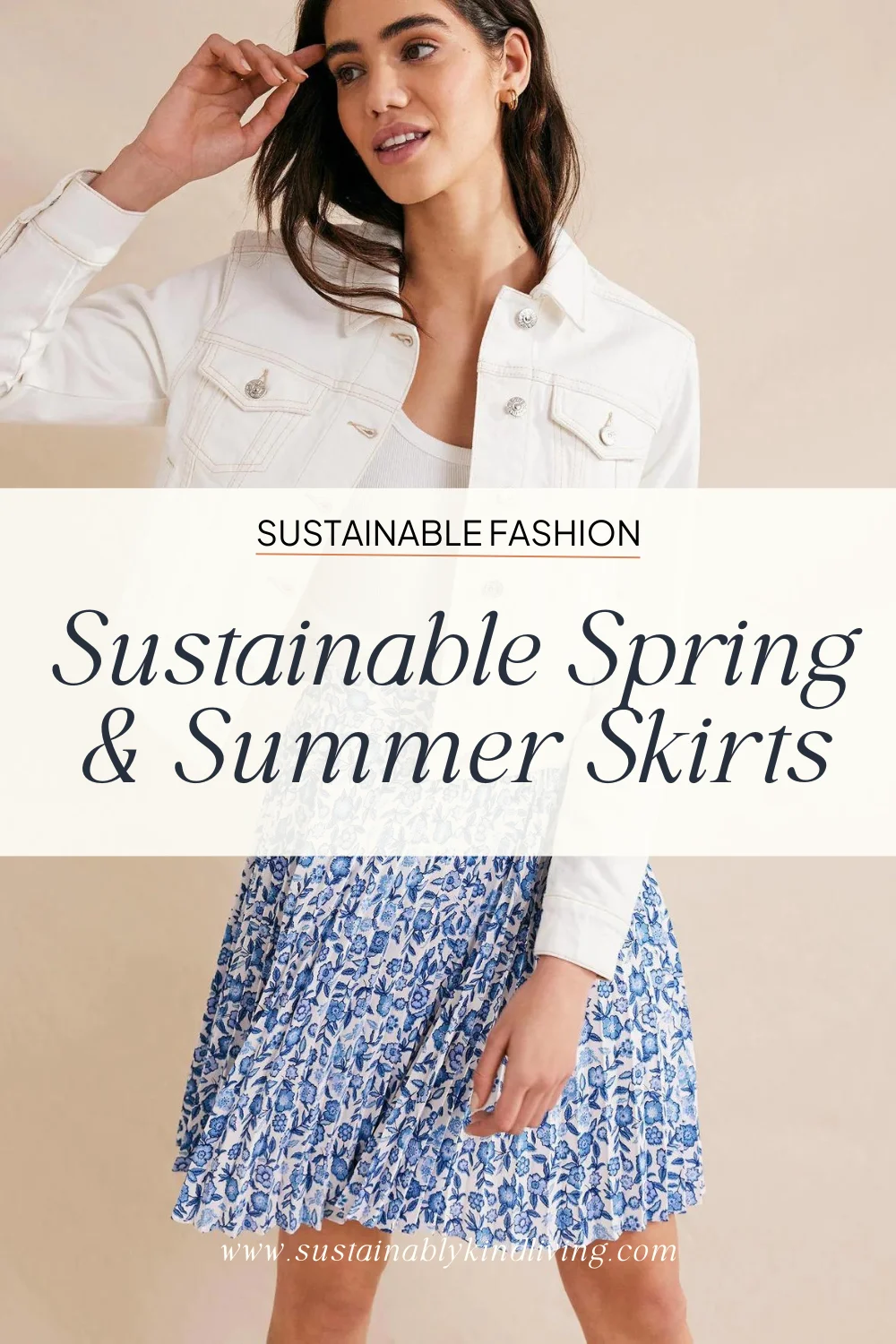 organic skirts for spring