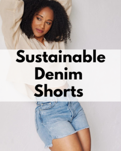 12 Best Affordable Sustainable Denim Shorts for Summer! • Sustainably ...