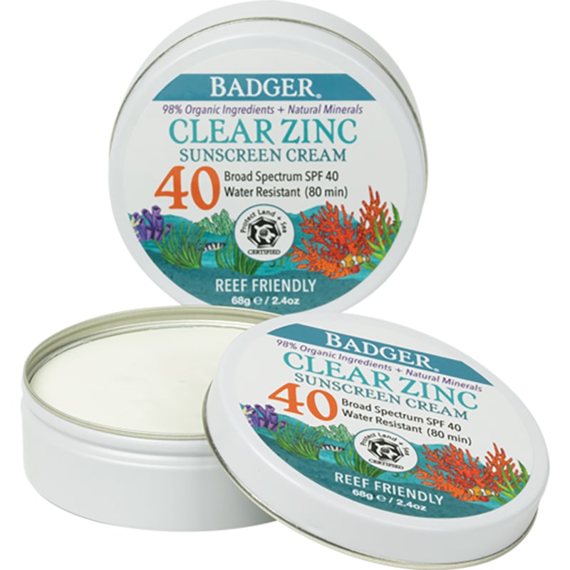 sustainable and reef safe sunscreen 6 - clear zinc sunscreen cream