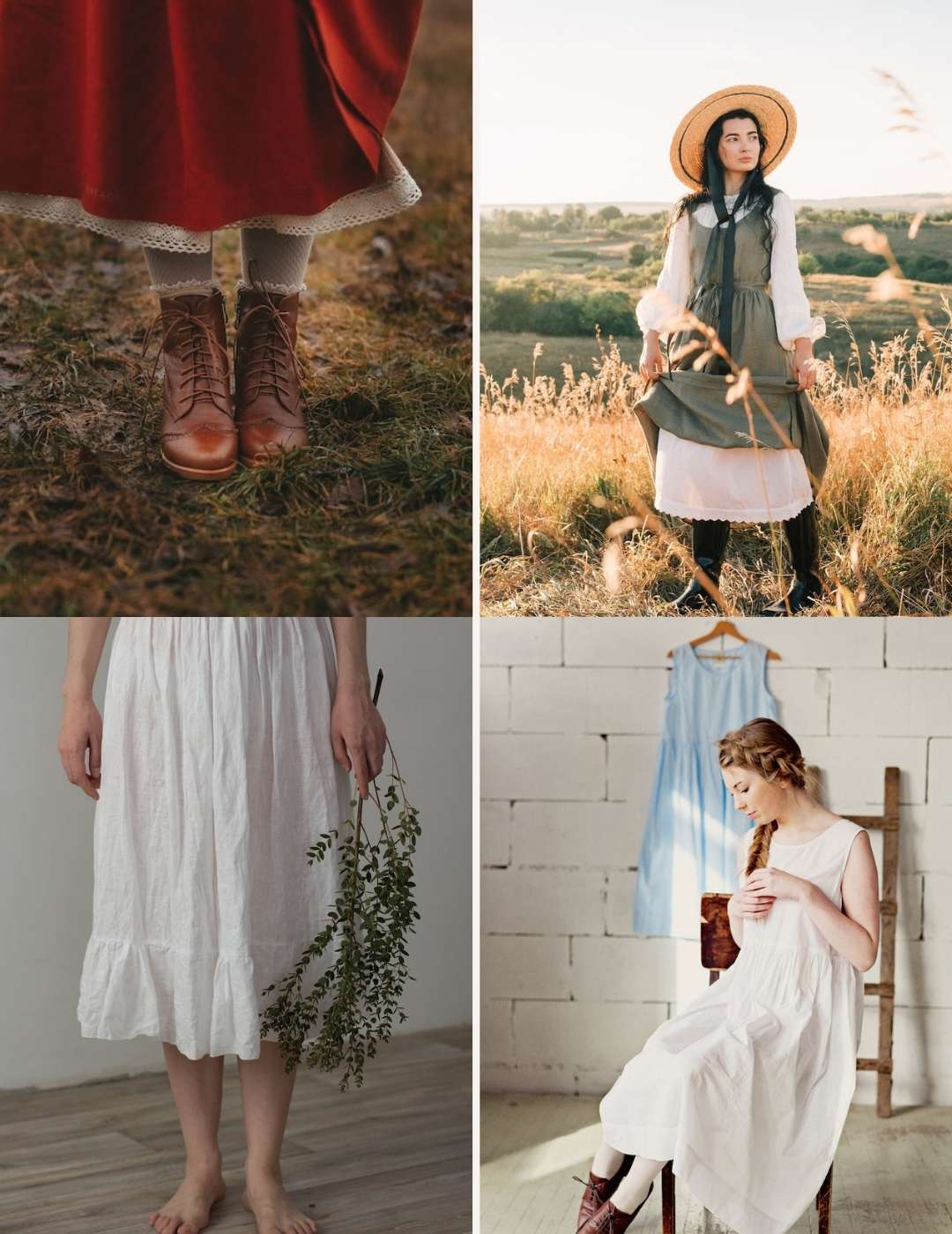 cotton & linen petticoats