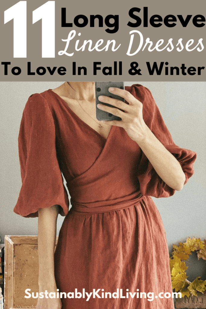 cold weather linen dresses