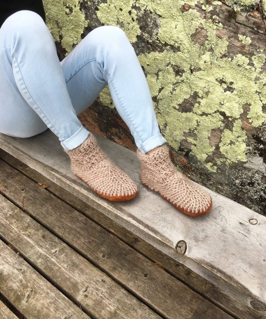 sustainable recycled booties