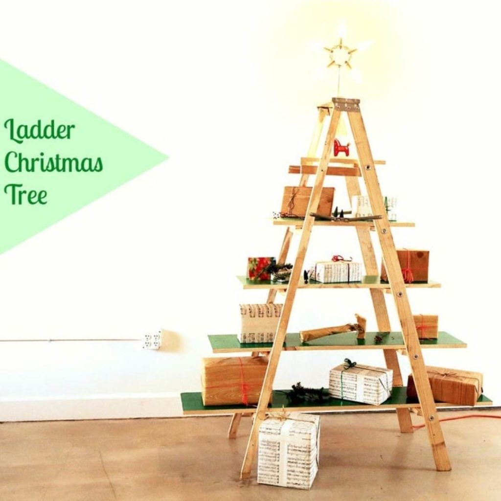 christmas tree ladder