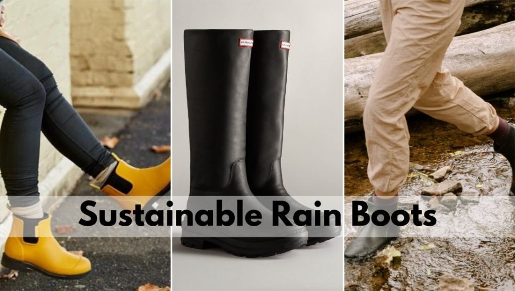 sustainable rain boots