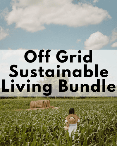 off grid sustainable living bundle