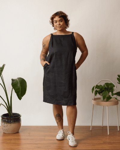 sustainable Linen Dress