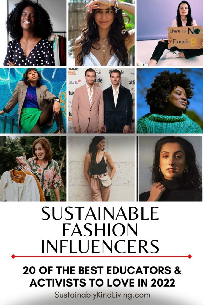 sustainable fashion influencers
