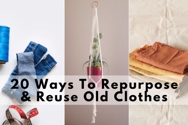 how to repurpose old clothes