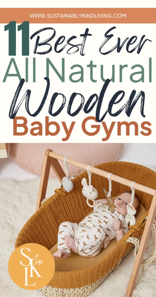 non toxic wooden baby gyms