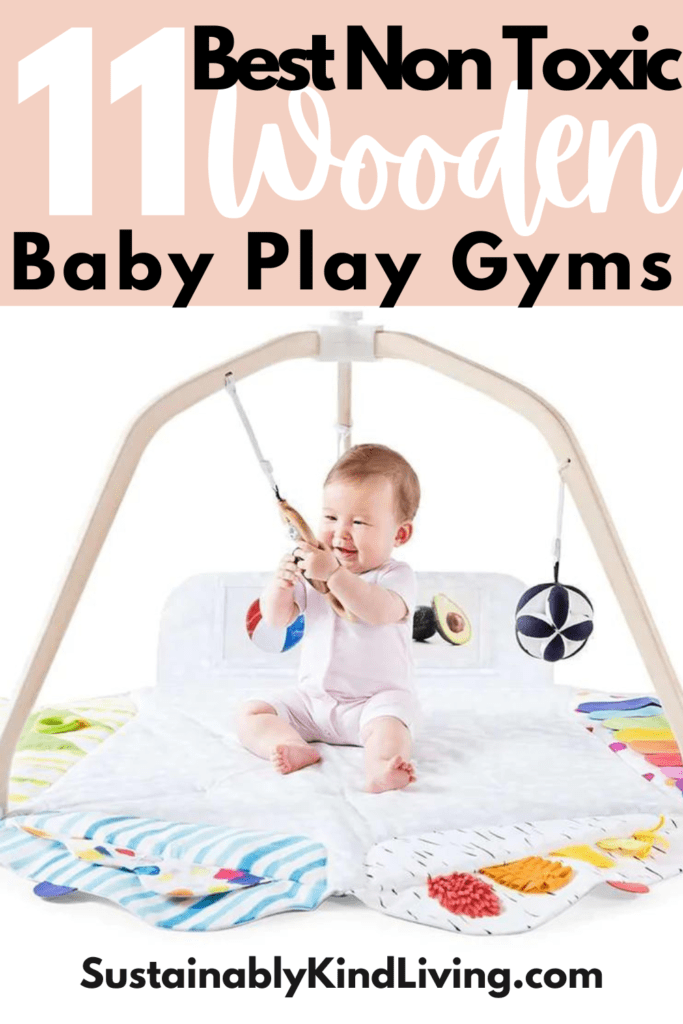 wooden play gyms baby