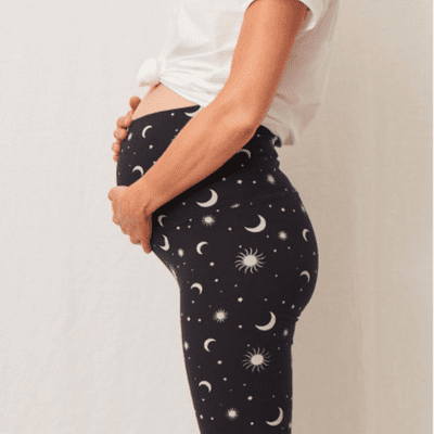 sustainable maternity leggings