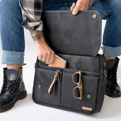 sustainable messenger bags