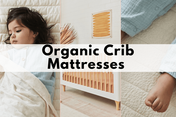 organic crib mattress and toppers