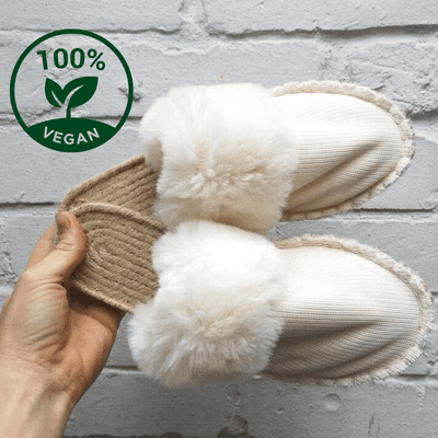 vegan slippers