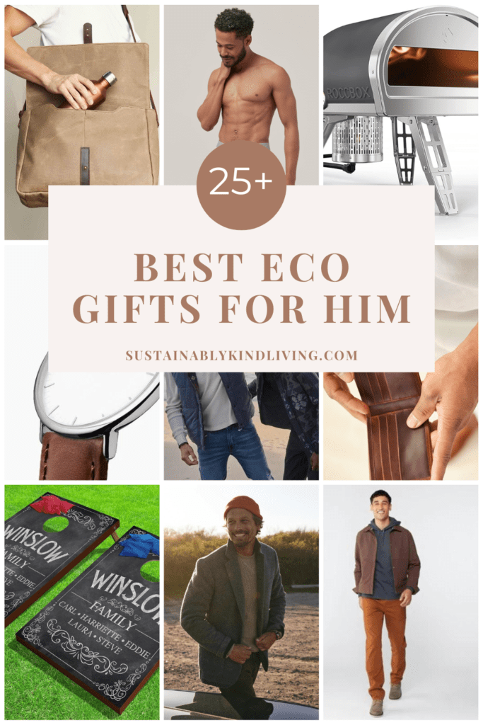 best sustainable gift ideas for men
