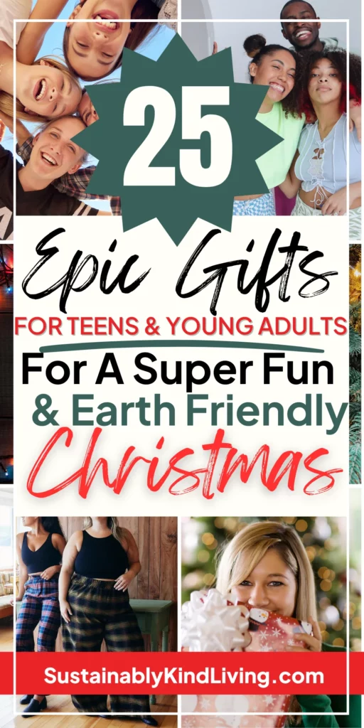 sustainable gift ideas for teens