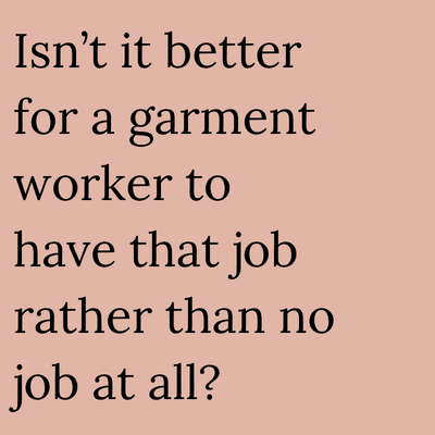 fast fashion garment workers