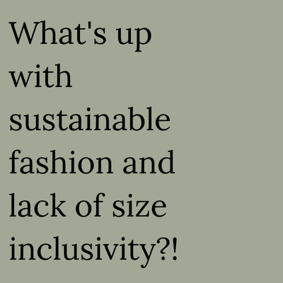 sustainable fashion plus size