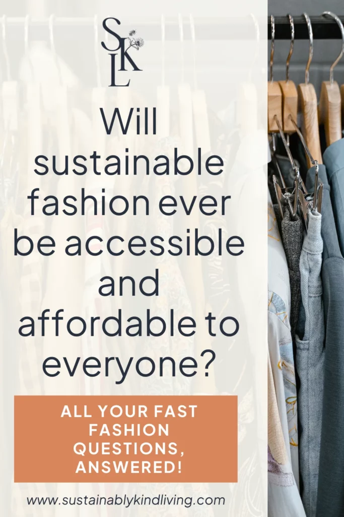 sustainable fashion accessibility