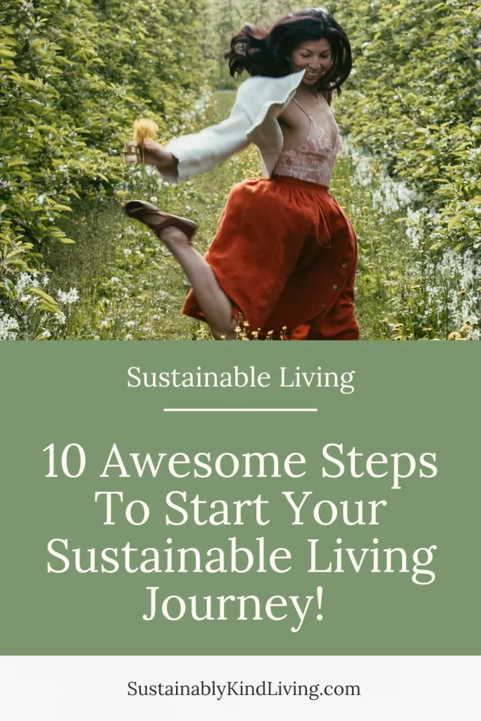how to live a sustainable life