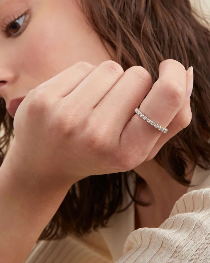 minimalist ethical engagement rings
