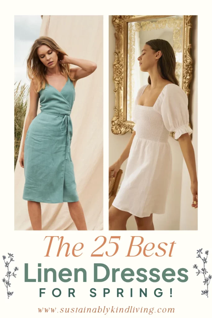 best organic linen dresses