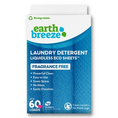 scent free laundry detergent sheets