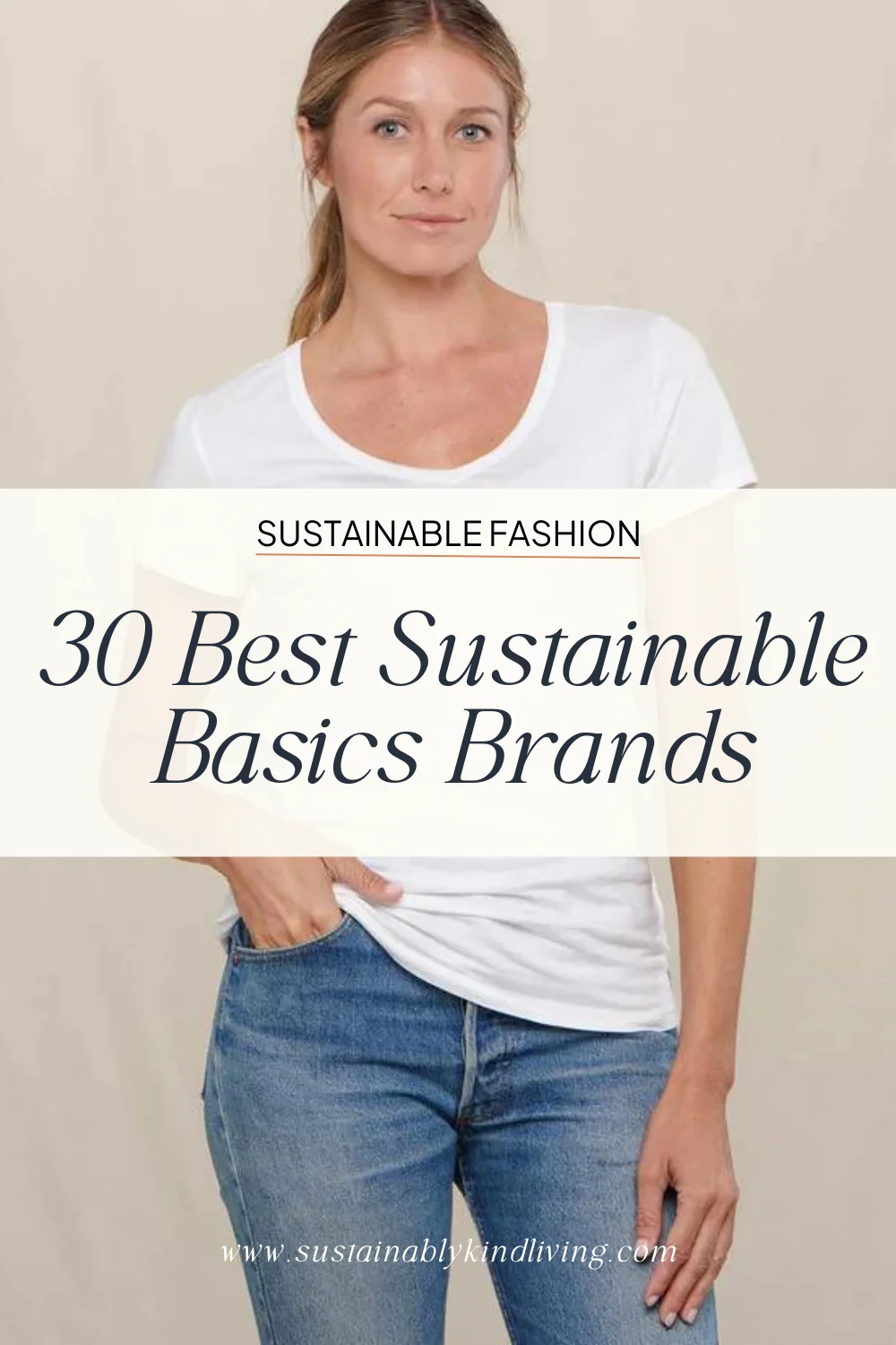 best sustainable basics clothing brands