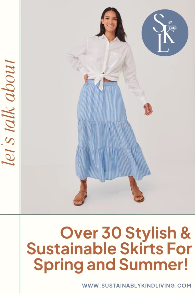 organic cotton skirts