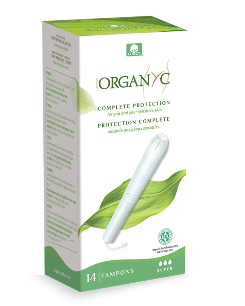 organic cotton tampons