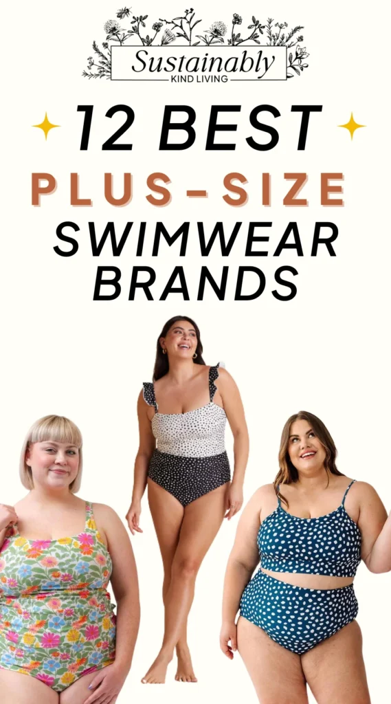 The Best Plus Size Swimwear Made With Eco Friendly Materials in 2024 •  Sustainably Kind Living