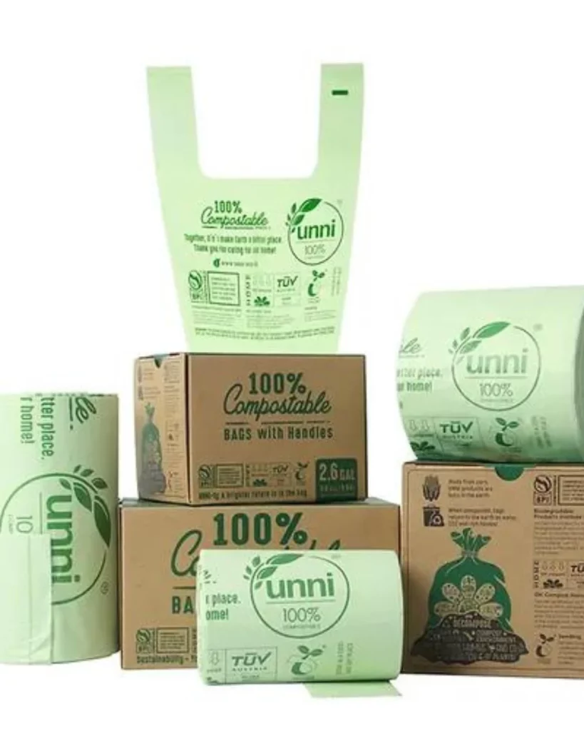compostable kitchen trash bags