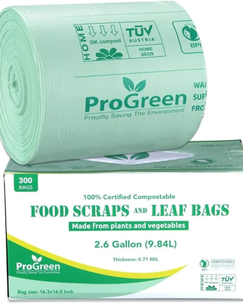 biodegradable compostable trash bags