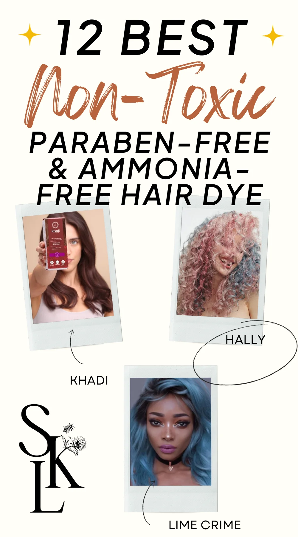 paraben free hair dye