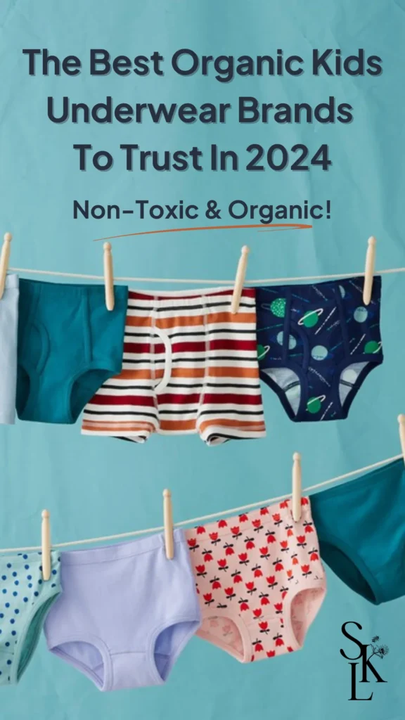 organic kids underwear 