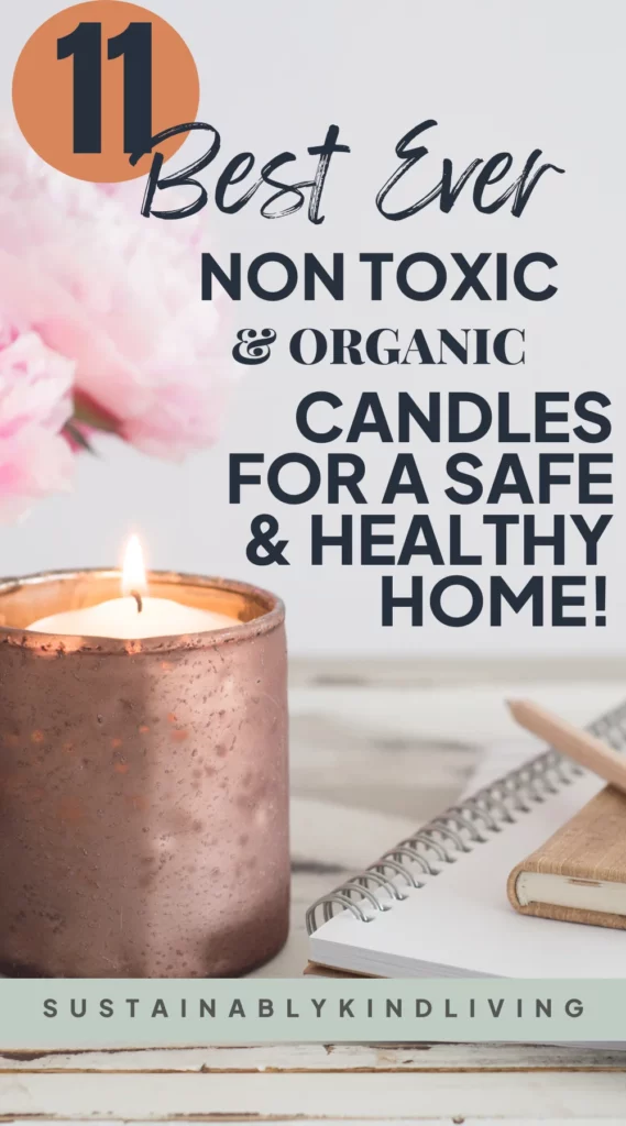Organic Non Toxic Candle 