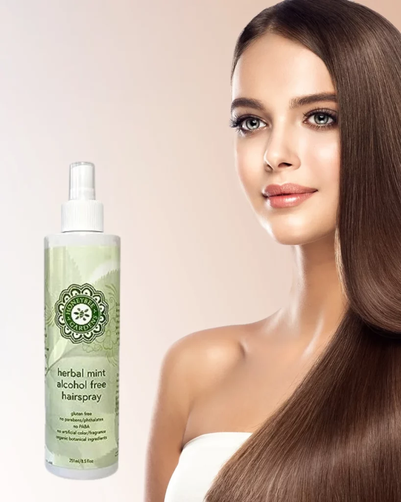 sulfate and paraben free hairspray