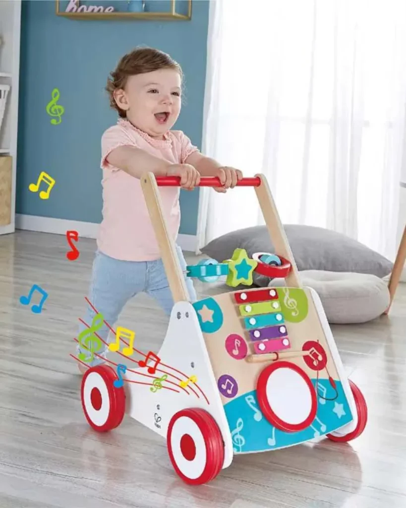 Wooden toys for imaginative play