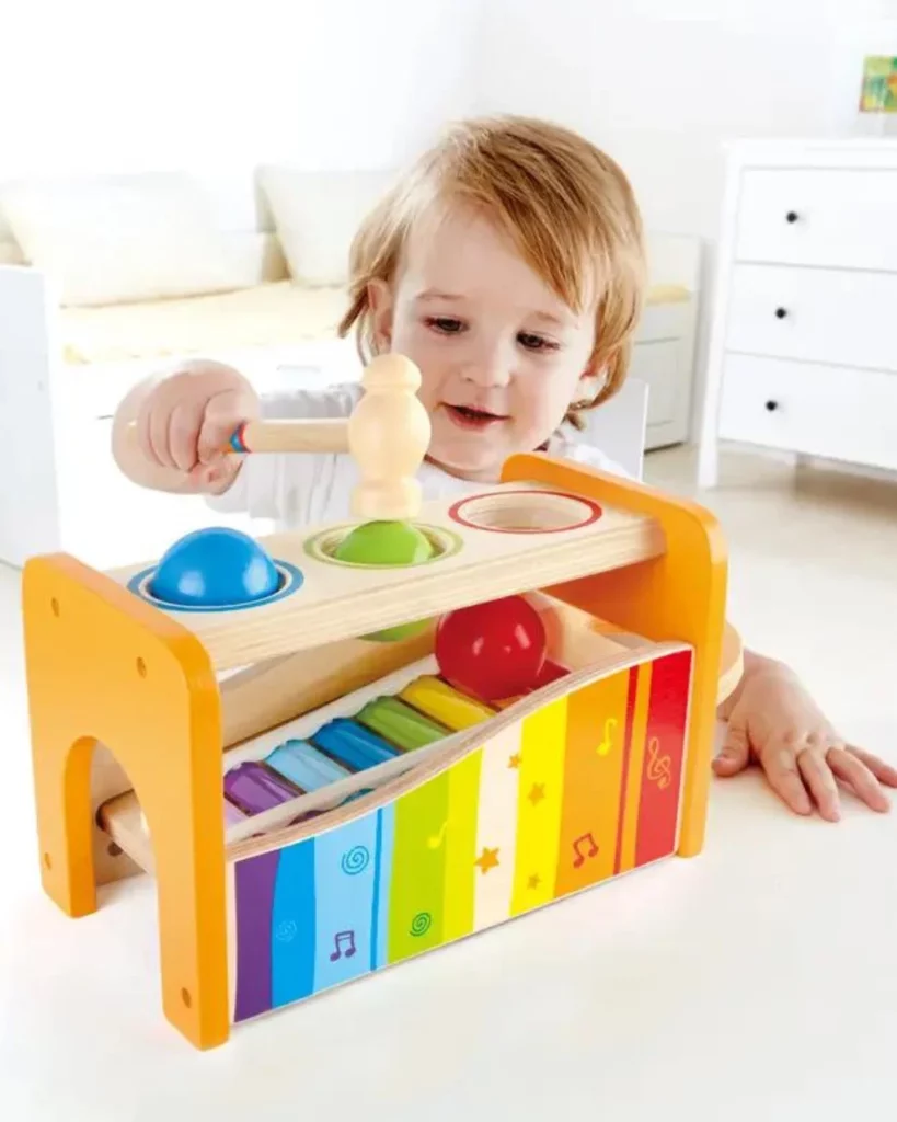 Wooden toys for babies