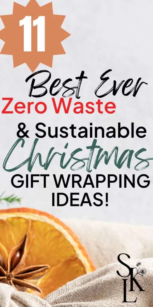 zero waste gift wrapping ideas
