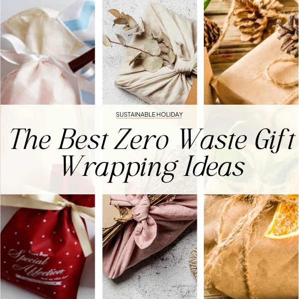 Zero waste gift wrap ideas