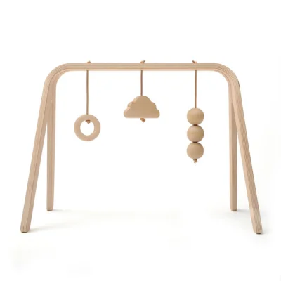 Wooden play gyms for infants