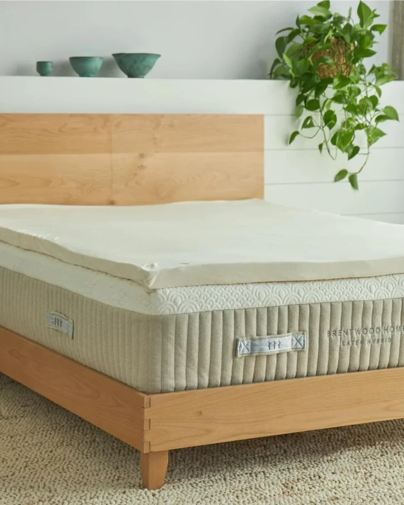 Organic mattress toppers