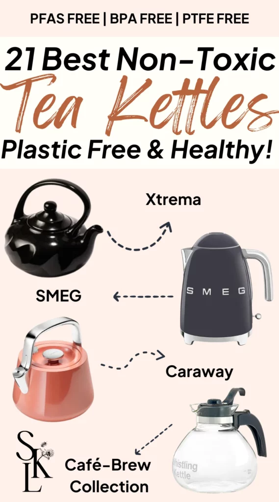 21 Safest Non Toxic Tea Kettles 2024  Plastic Free! • Sustainably Kind  Living